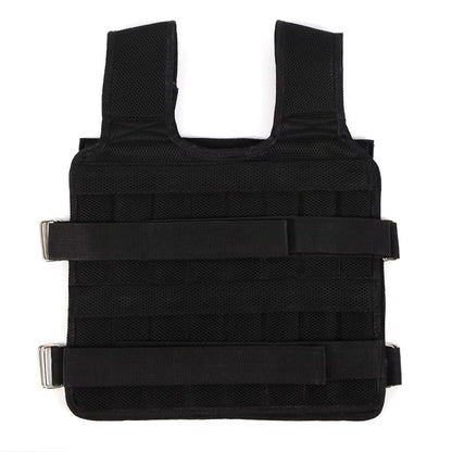 50Kg Fitness Sports Weighted Vest Adjustable Workout Exercise Training Weight Bearing Clothes Strength Physical Training
