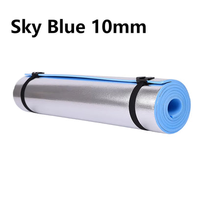 6/10Mm Thick EVA Yoga Mat Waterproof Aluminum Membrane Exercise Mat Multifunction Moisture-Proof Outdoor Camping Picnic Mat Tool