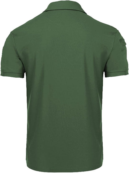 Mens Polo Shirts Quick-Dry Cool Short Sleeve Sports Casual Tennis Golf Shirt for Men