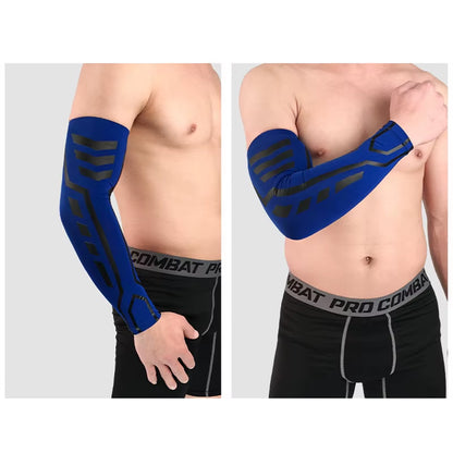 1Pcs Sports Compression Arm Sleeve/Warmer for Running,Cycling,Running,Basketball,Football,Driving,Both for Women and Men